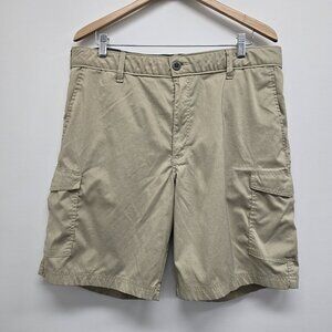 Lee Performance Series Cargo Tech Shorts Mens Size 38 Extreme Comfort Tan